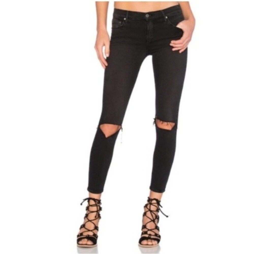 GRLFRND Candice Mid-Rise Stretch Skinny Jean 26